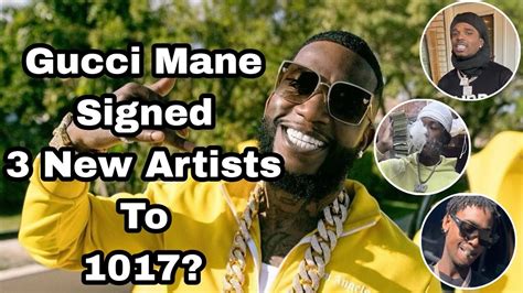 Gucci Mane signed artist